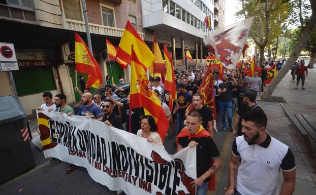 La Extrema Derecha Clama En Murcia Por La Unidad Indivisible De